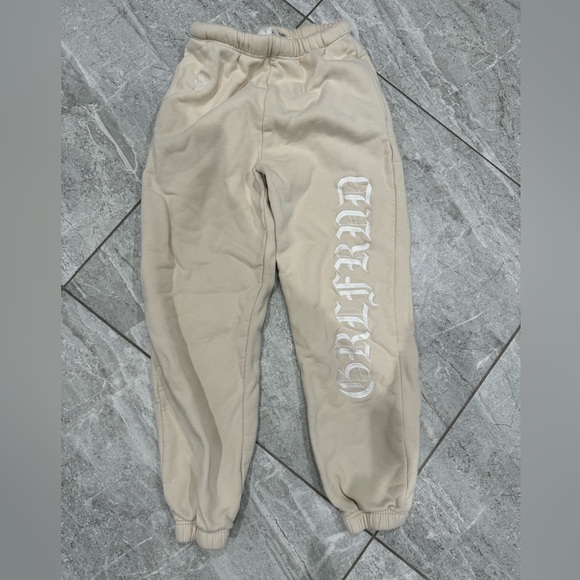 GRLFRND Pants - GRLFRND Tan Sweatpants